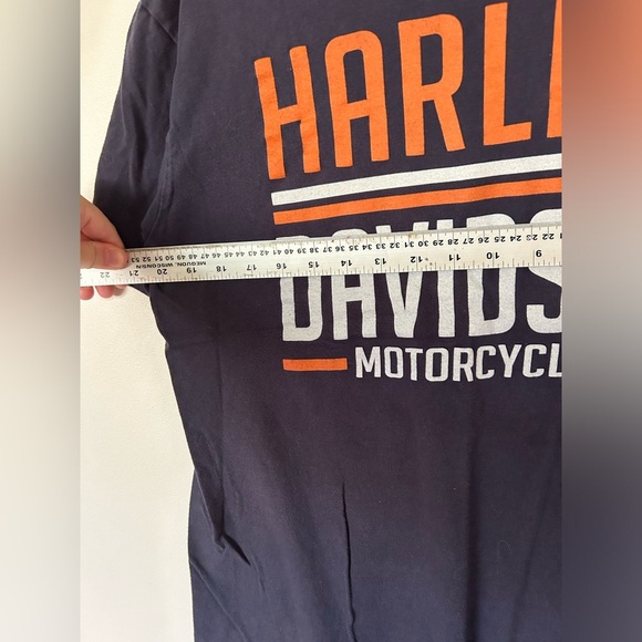 Rocky’s London, Ontario Harley Davidson Navy Tshirt - Picture 3 of 7